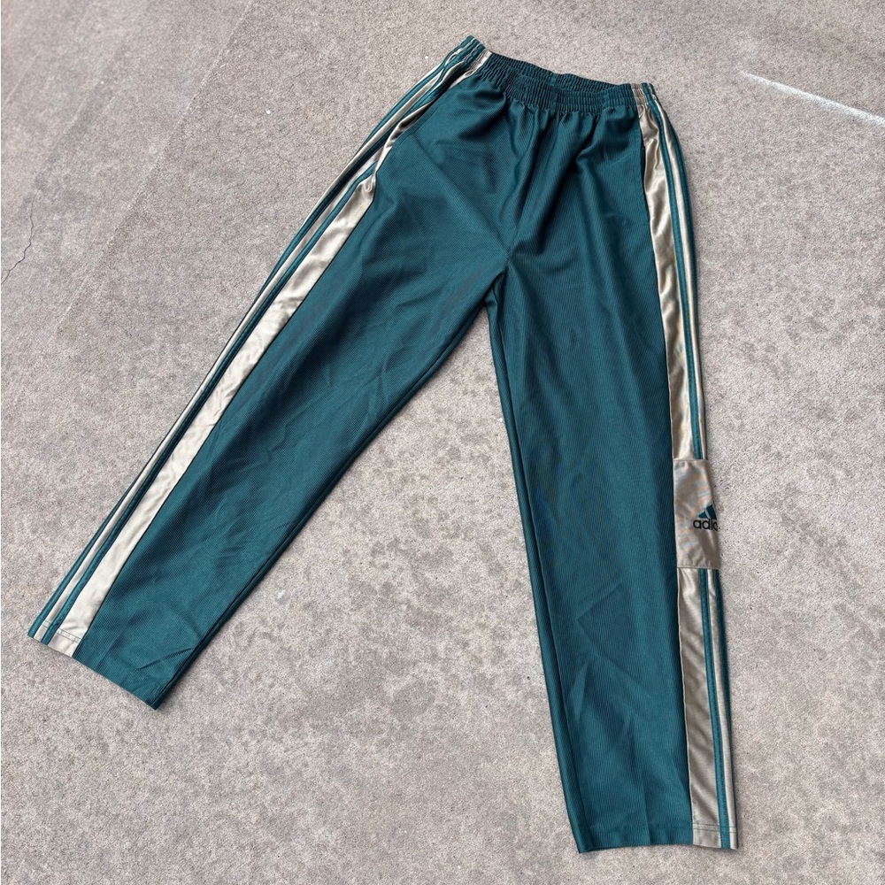 Vintage Adidas Snap Button Track Pants